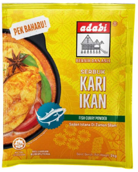 KARI IKAN ADABI 20X12X24GM